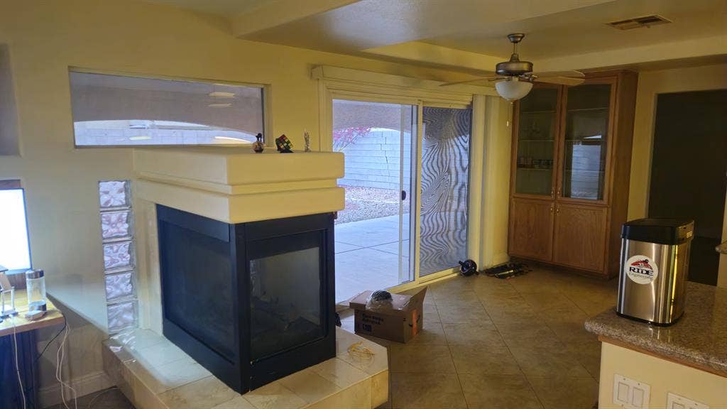 Bedroom and private bathroom