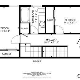 Two rooms for rent.