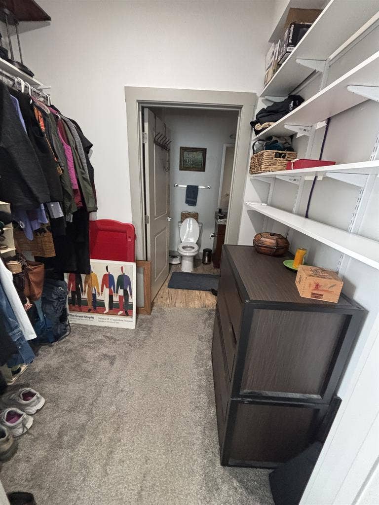 Sublet with option to rent.