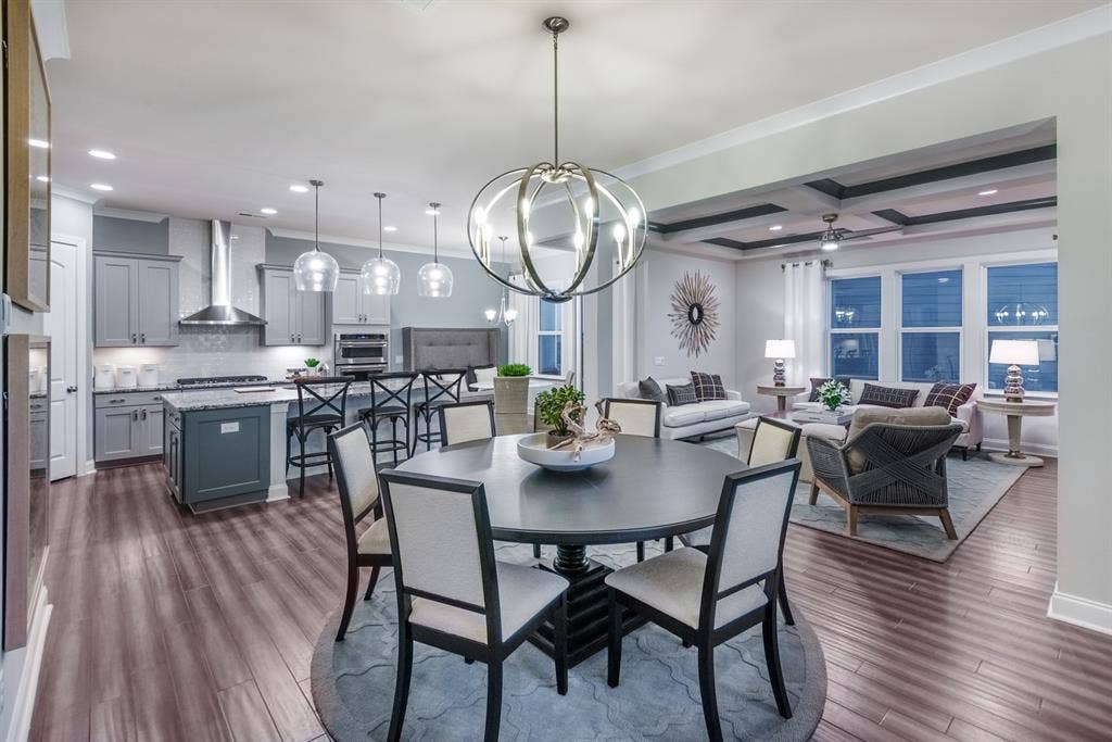 Furnished bedroom with private bath