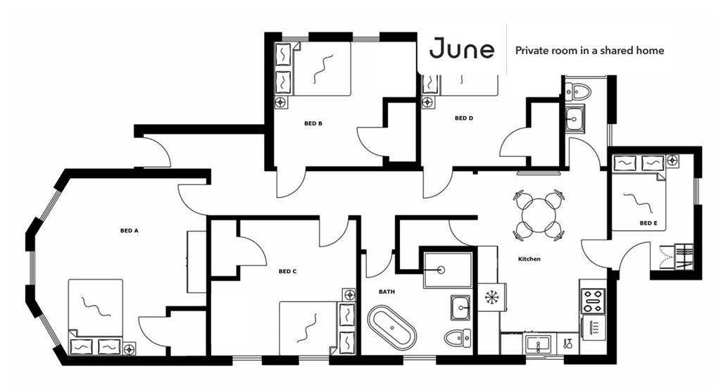 5 BR in Boston