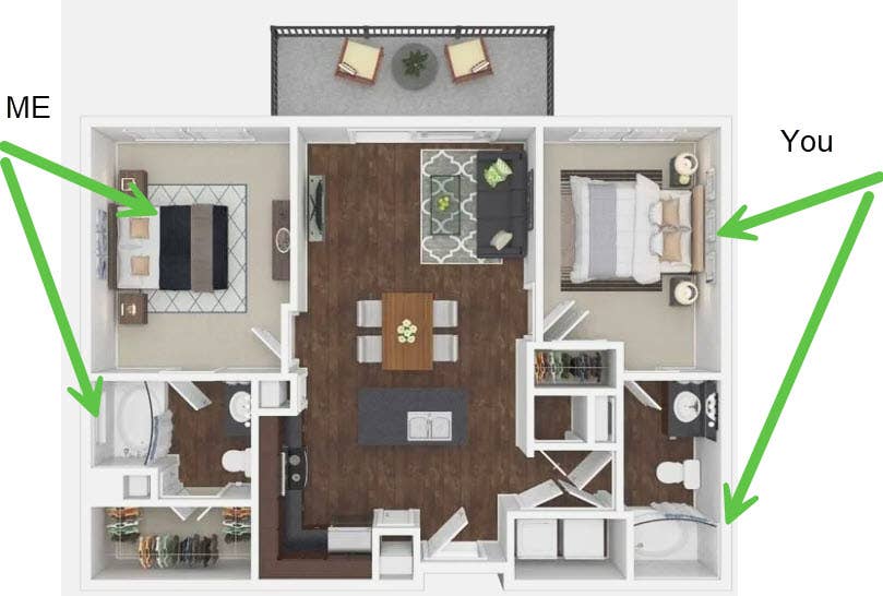 Private room & bath available soon