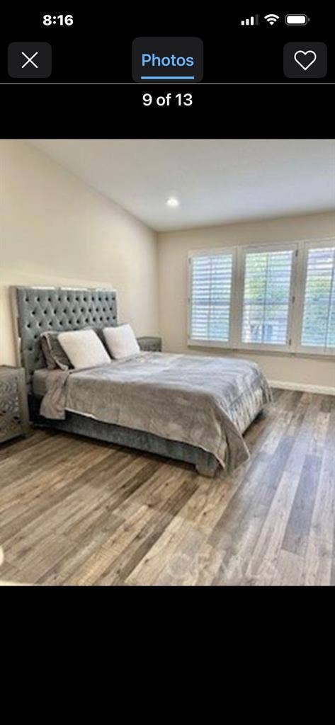 Master bedroom and bathroom all ut