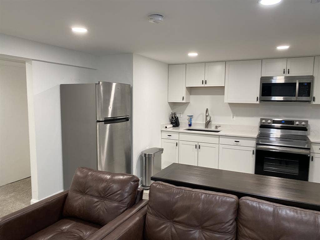 Private Furnished 1BR Basement