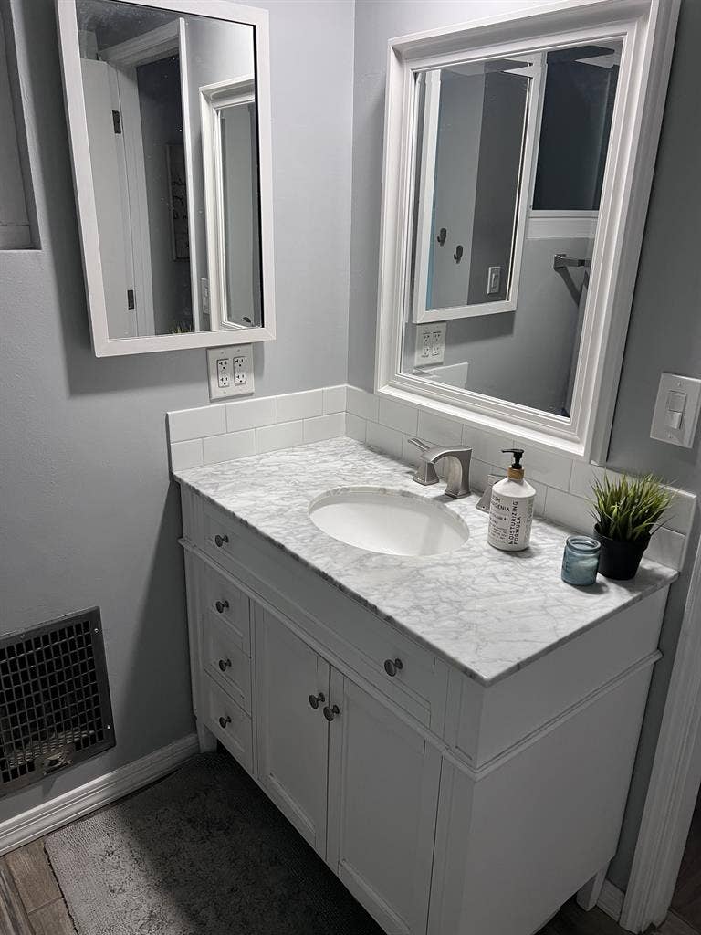 Master bedroom in Professional Home