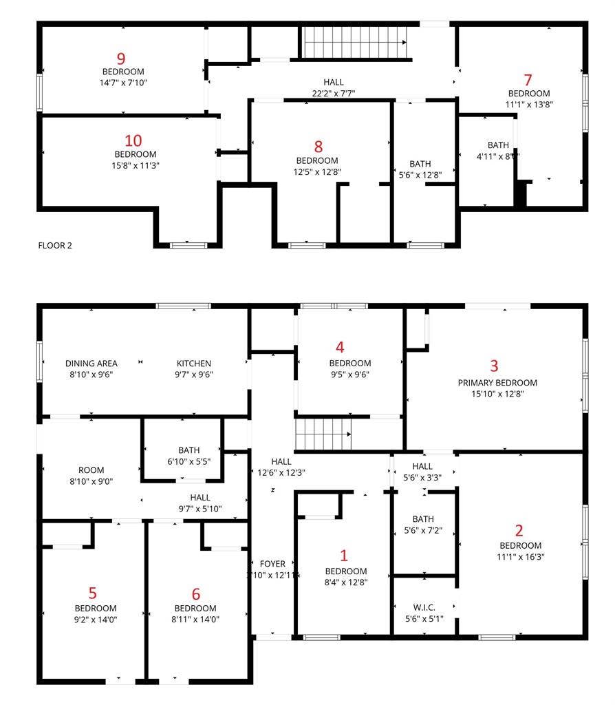 10 BR in Houston