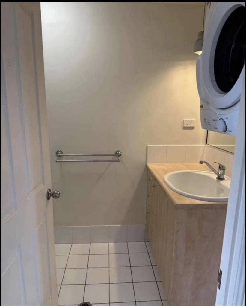 Furnished bedroom in an apartment