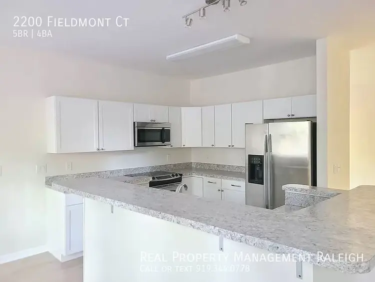 4 BR in Raleigh