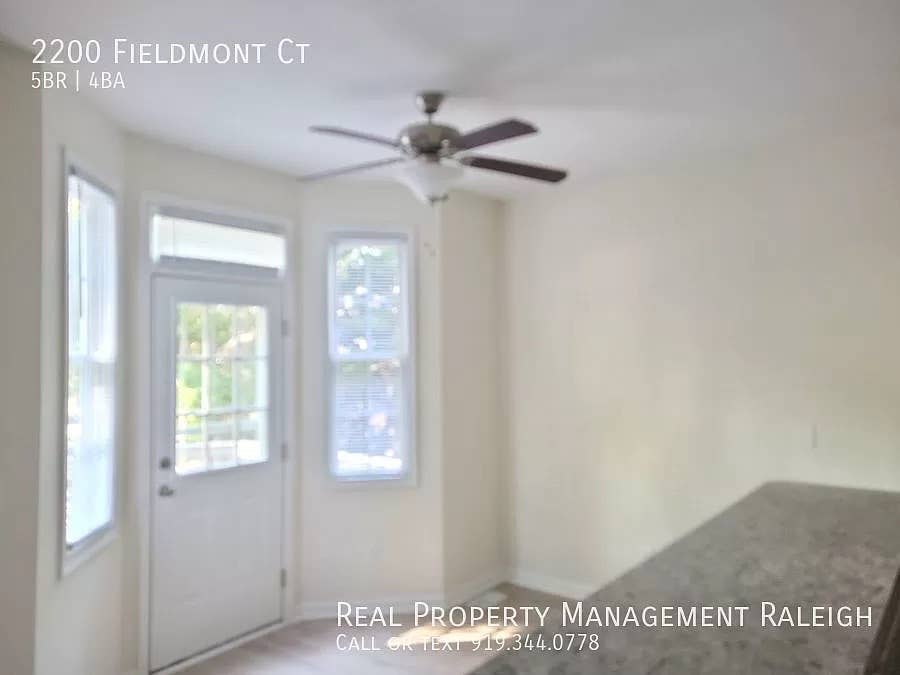 4 BR in Raleigh