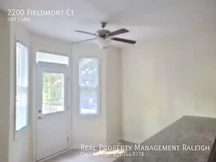 4 BR in Raleigh