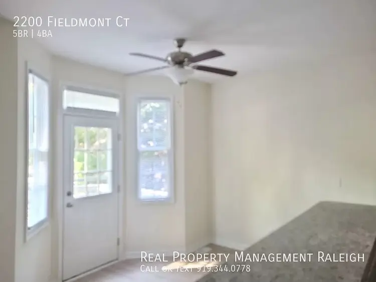 4 BR in Raleigh