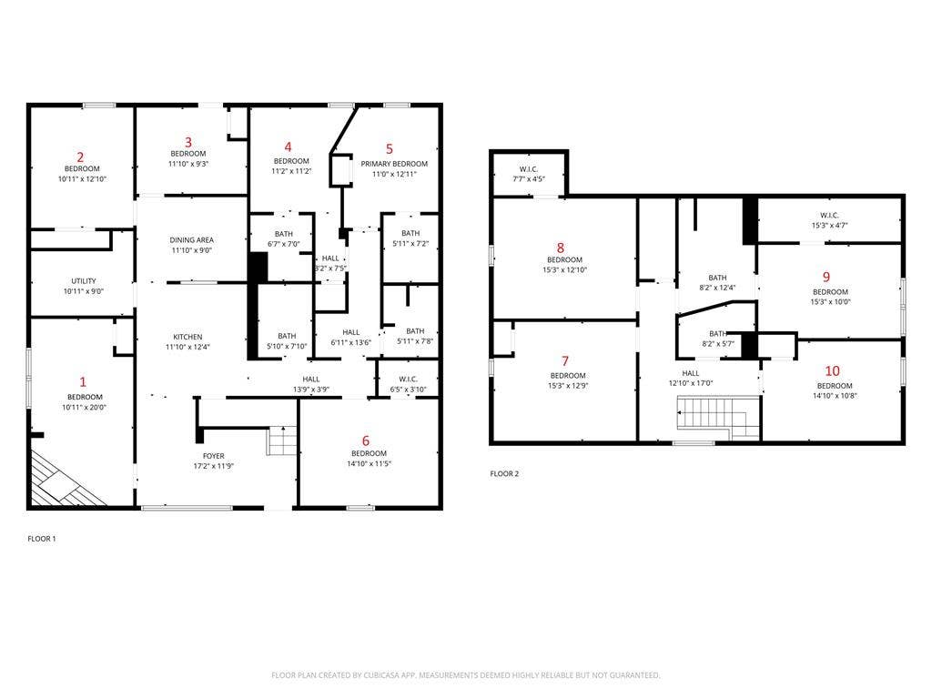 10 BR in Houston