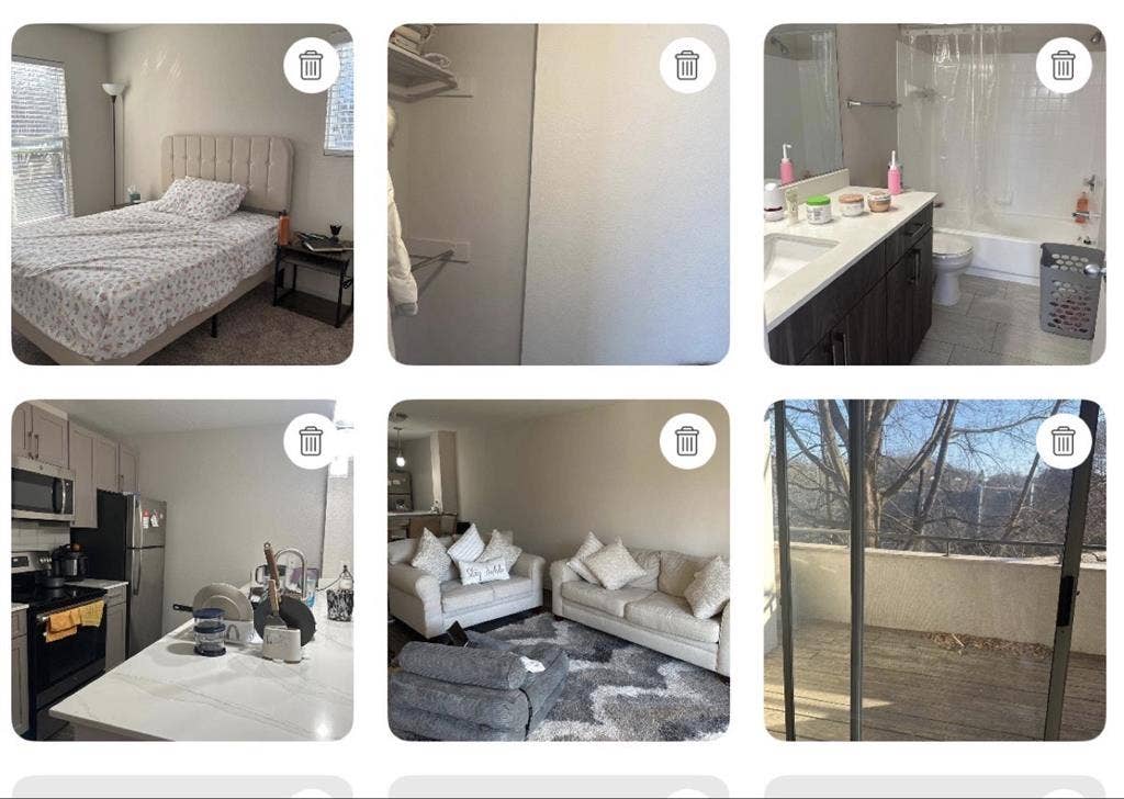 Room with shared bathroom