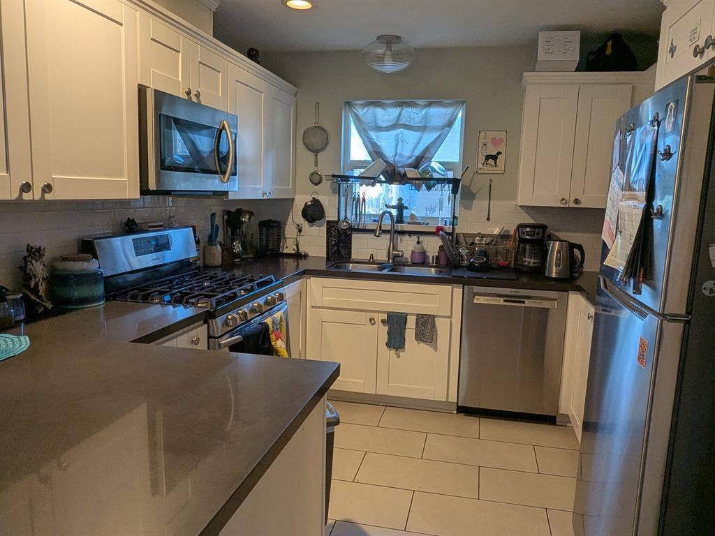 Perfect location, huge room!