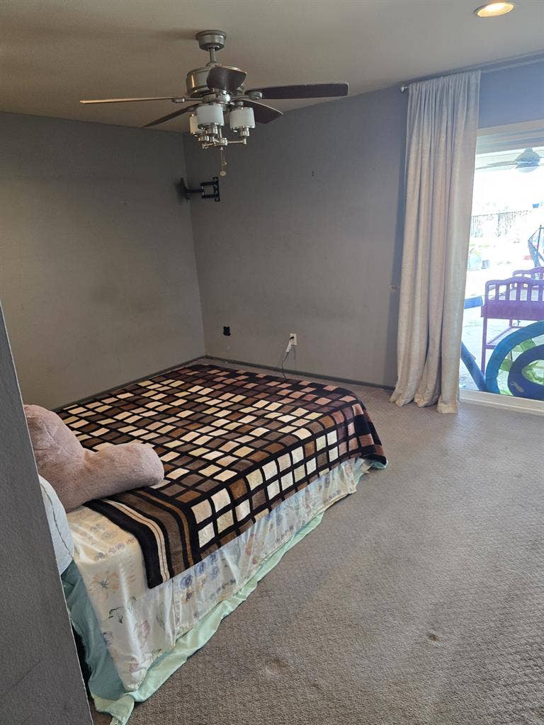 Large room with private bathroom