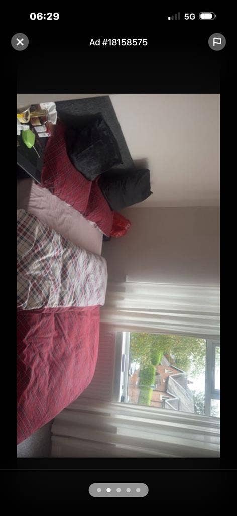 Fully furnished double bedroom