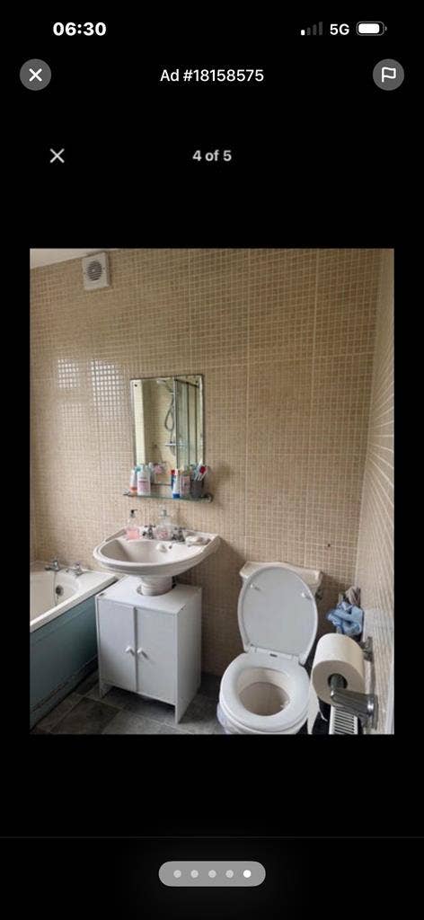 Fully furnished double bedroom