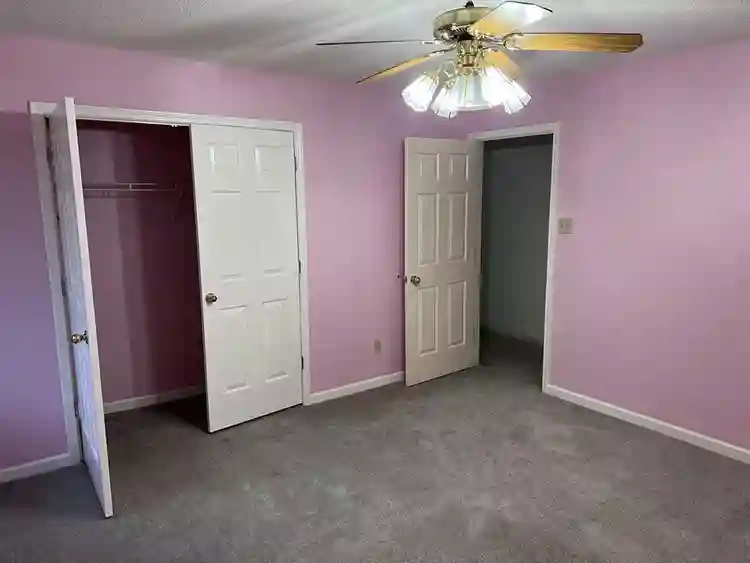 pink room available shared bathroom
