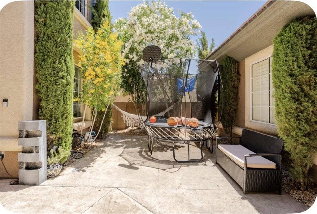 Cozy home attached half washroom