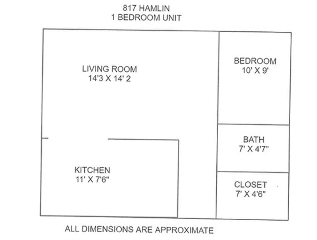 Subletting 1 bedroom/1bath Apt