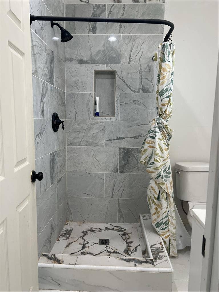 Private master bed with privatebath