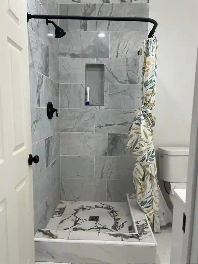 Private master bed with privatebath