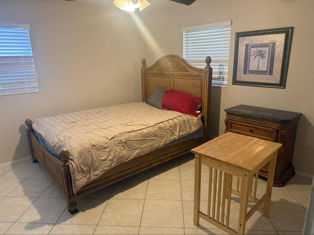Clean well kept house quiet house