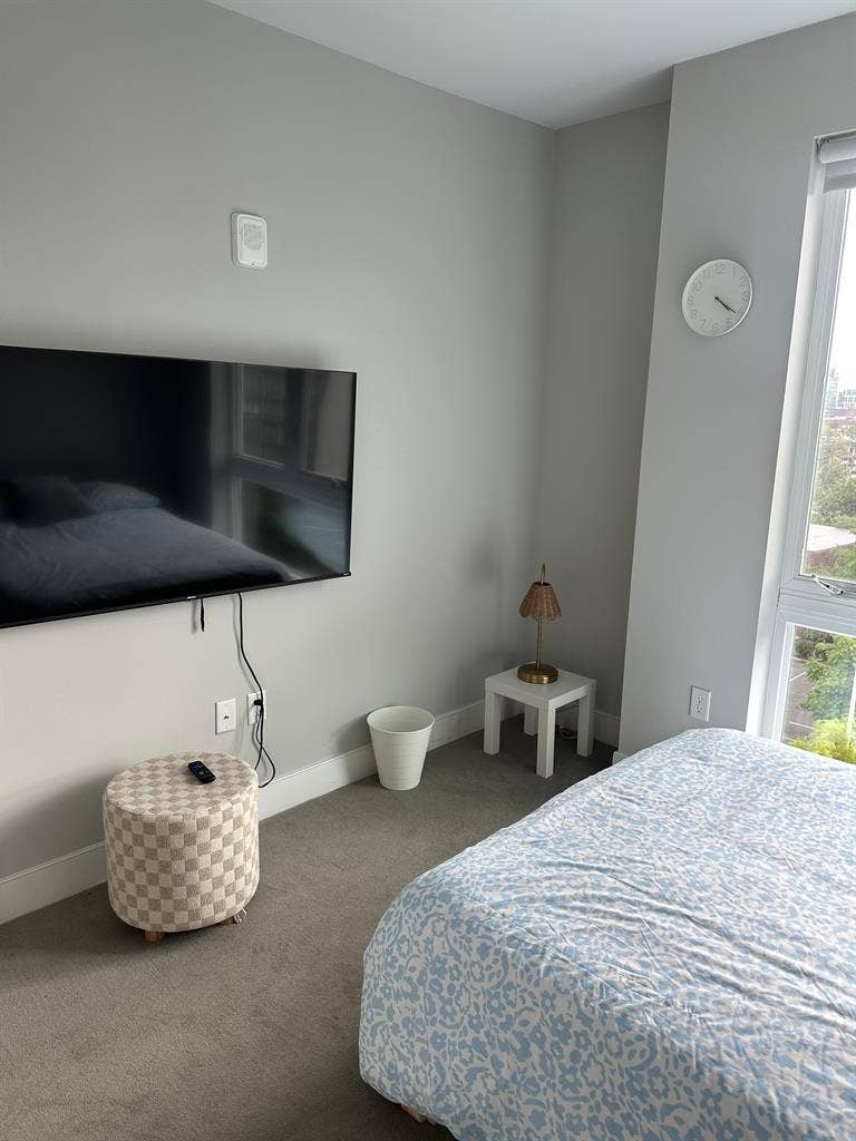 Furnished Bedroom inluxury building