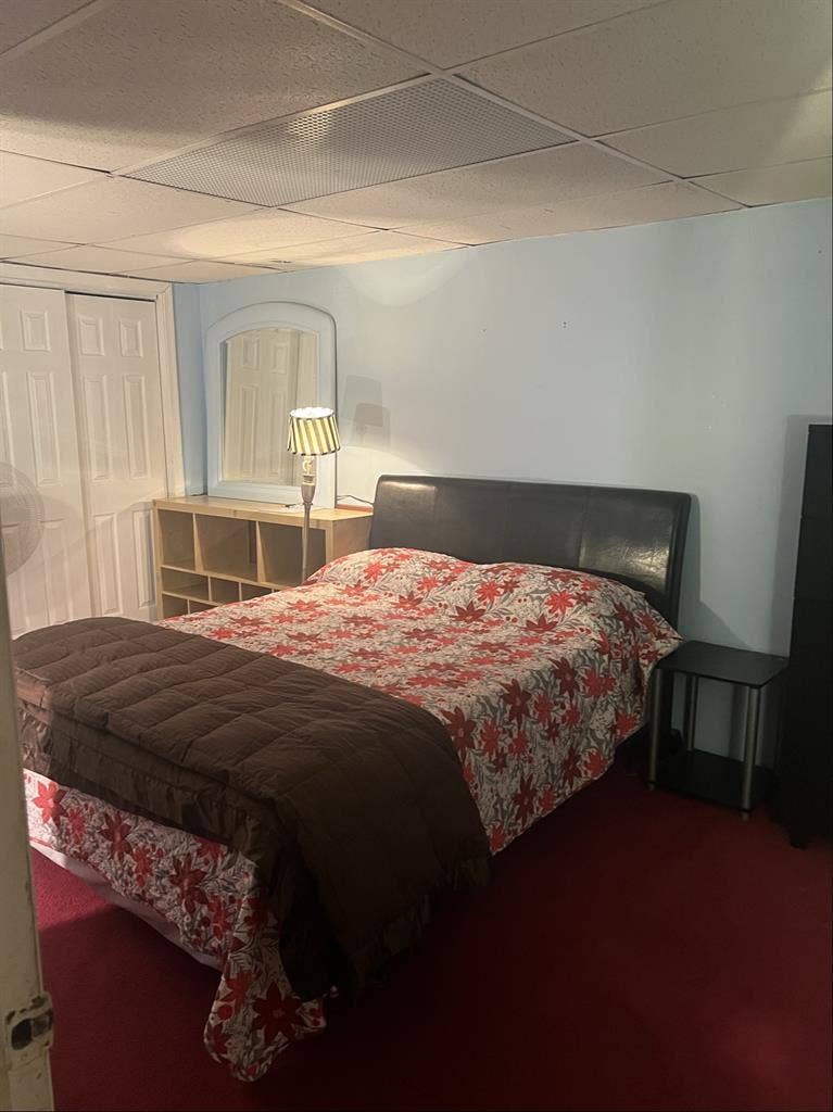 Roommate needed room in basement