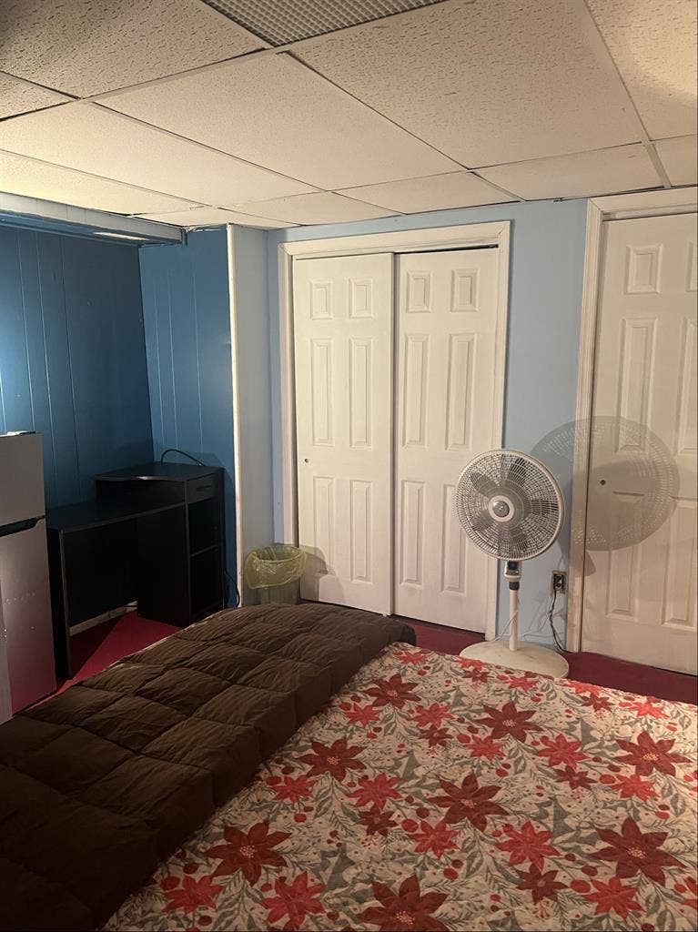 Roommate needed room in basement