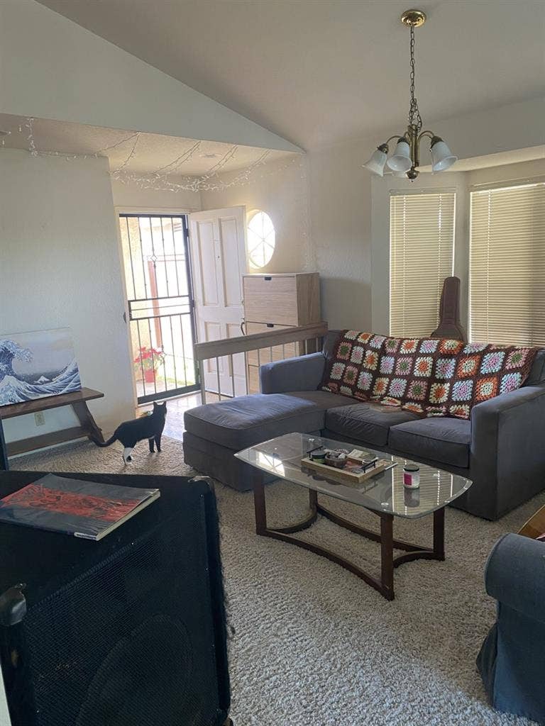 9x10 room / shared bathroom (clean)
