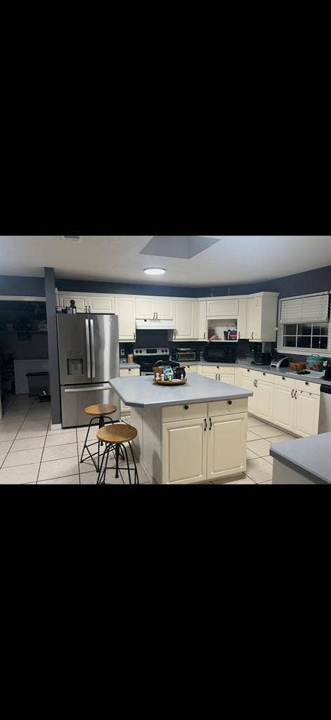 Large master with private bathroom