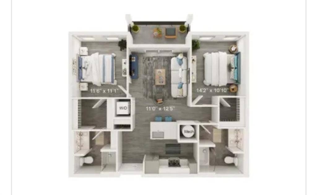 The Port (East Beach) Room for Rent