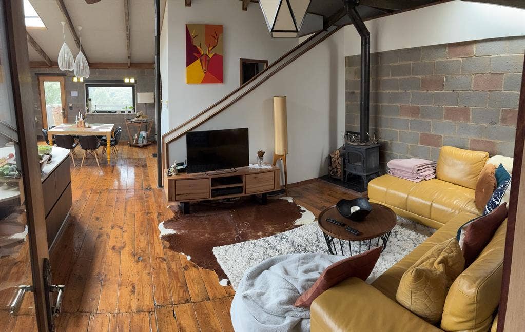 Shared house in a farm