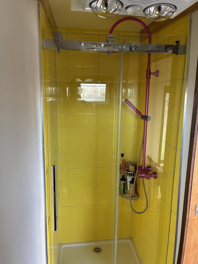 Shared house in a farm