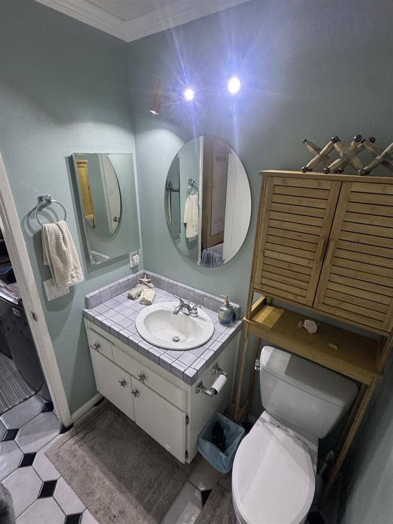 Private bed and Bath