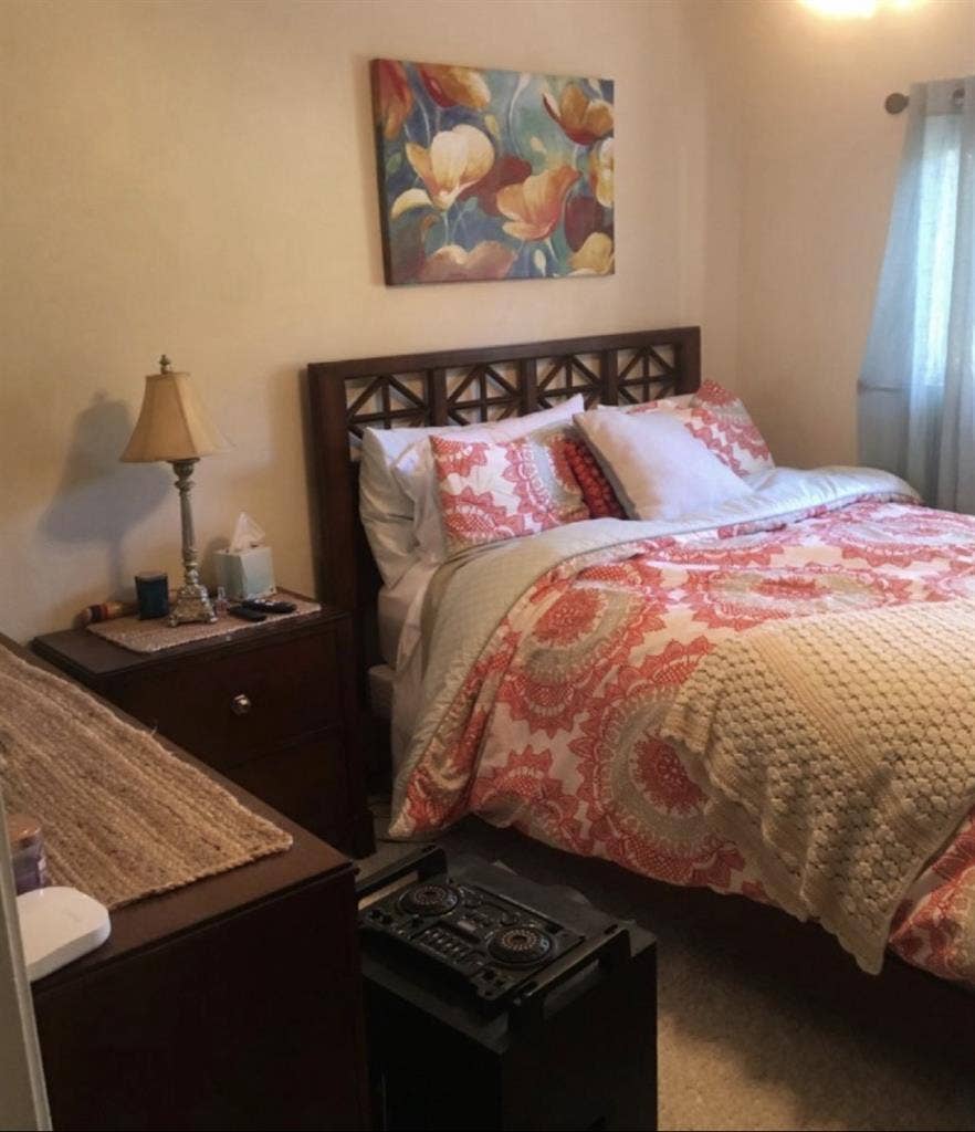 Private bed and Bath