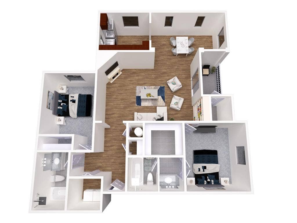 2BD/2BR in Frisco, TX