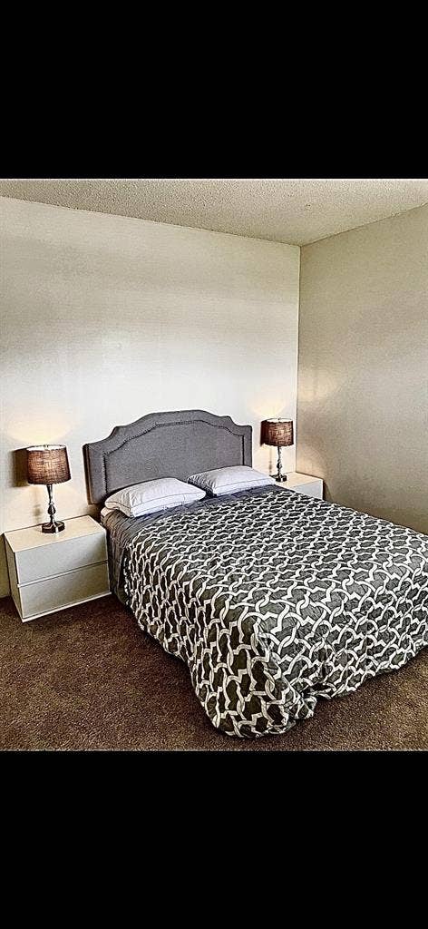 Furnished bedrooms w/private bath