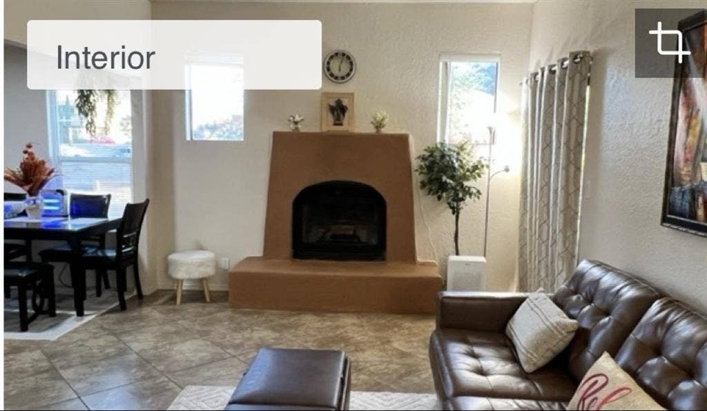1 bedroom/shared bath
