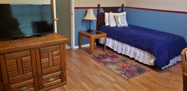 Large room - peaceful, clean, home!