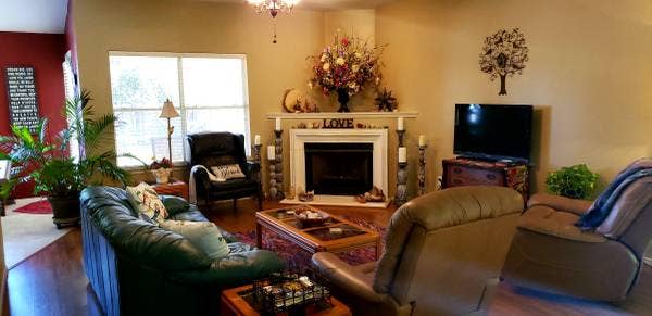 Large room - peaceful, clean, home!