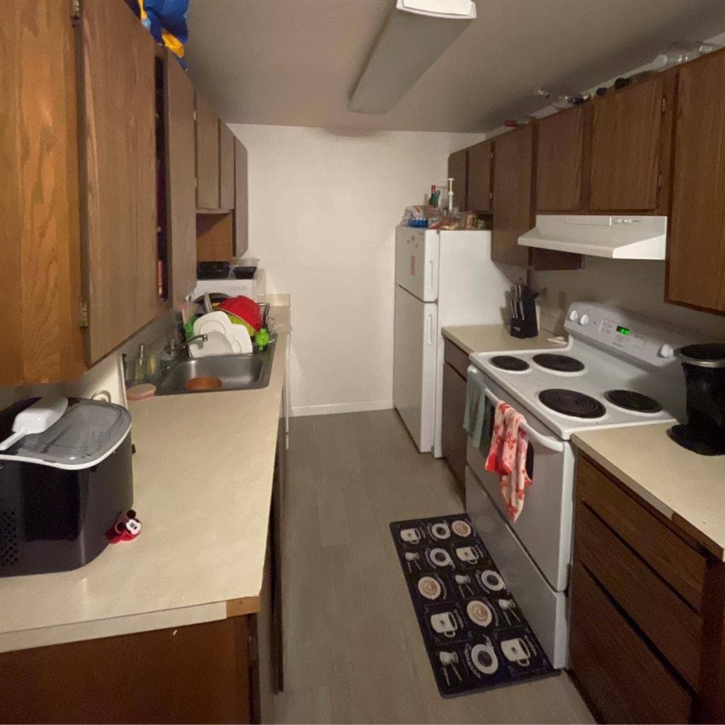 One bed room open