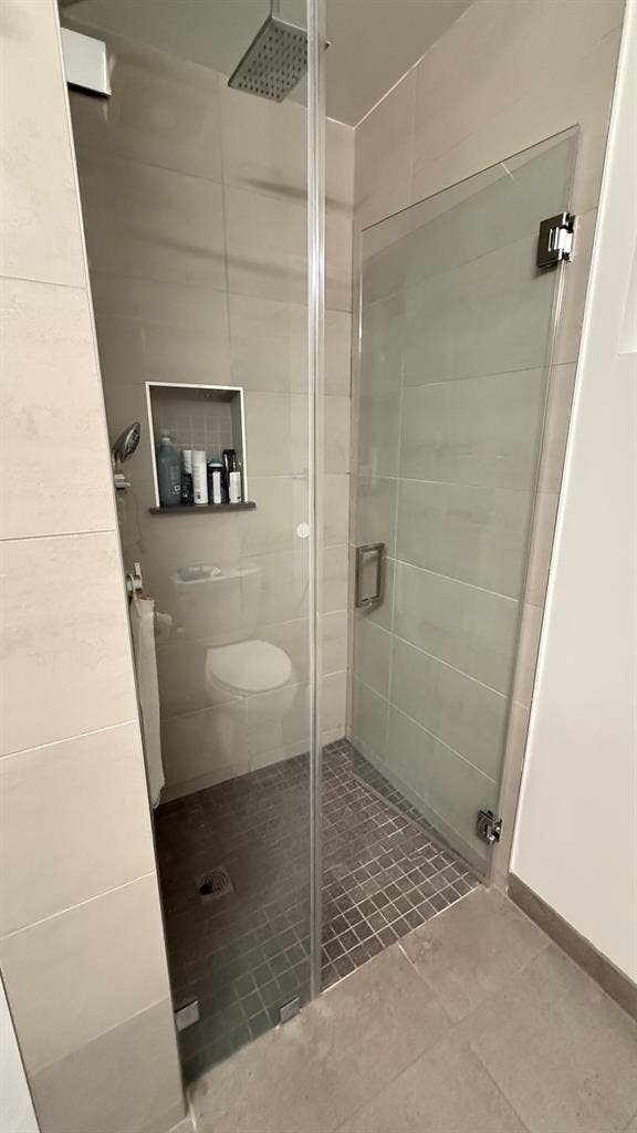 Master bed with private bath