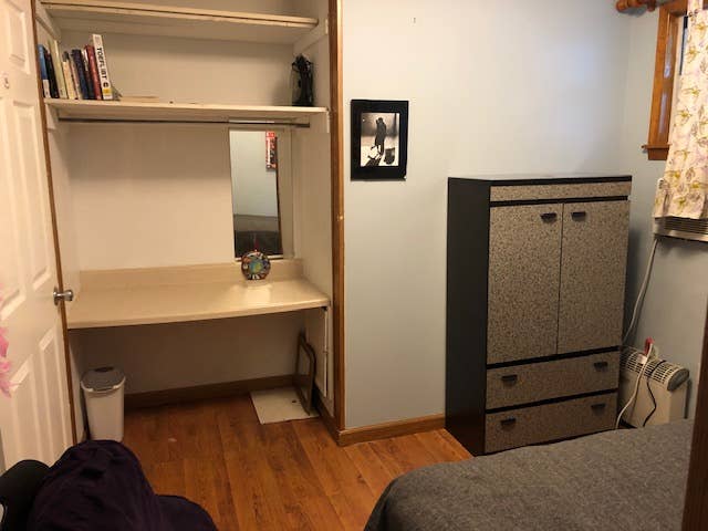 One small furnished room available