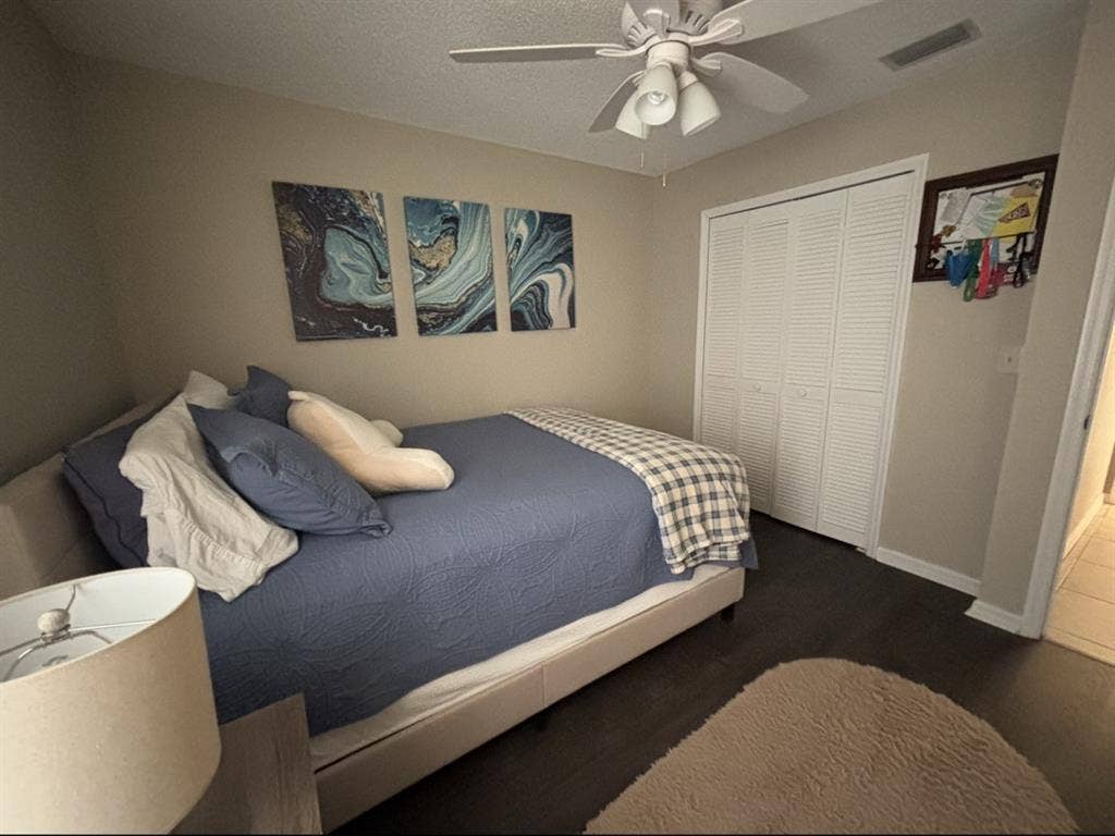 BEDROOM, PRIVATE OFFICE & BATHROOM