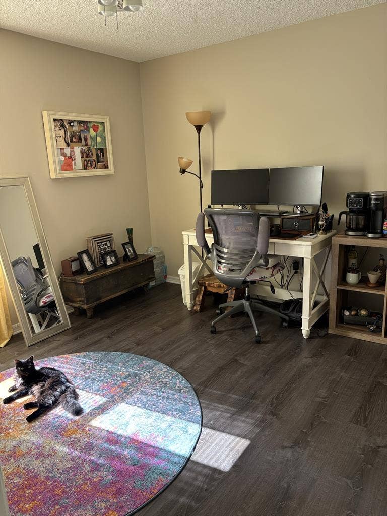 BEDROOM, PRIVATE OFFICE & BATHROOM