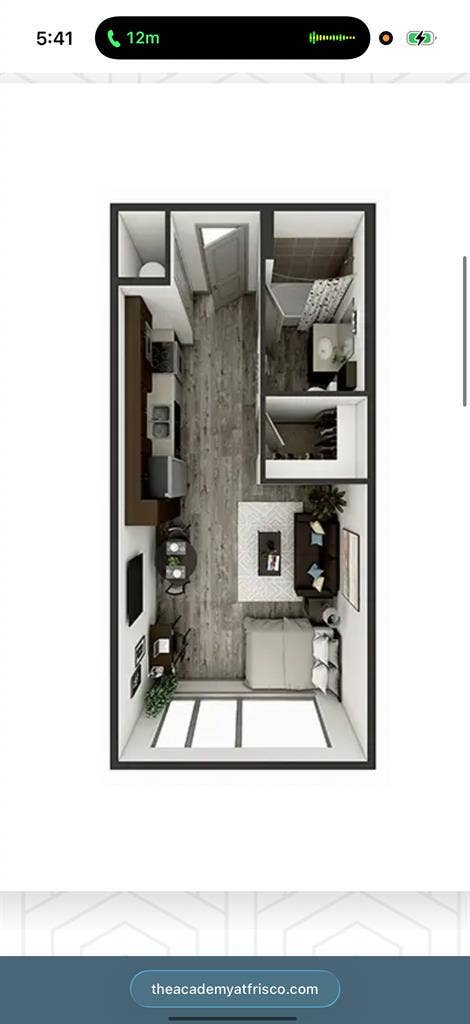 Studio apartment lease takeover!
