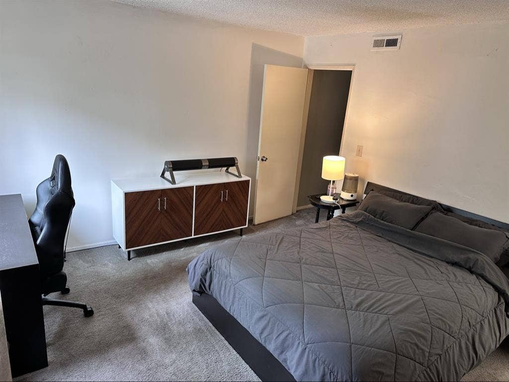 Furnished Bedroom w/ Private Bath