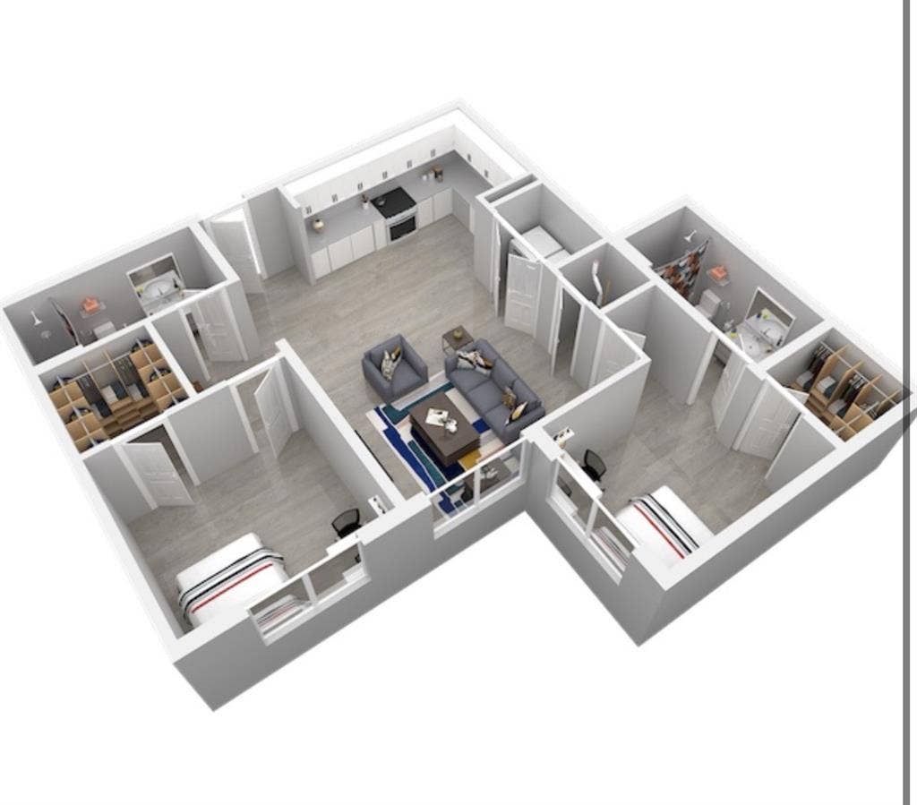 PRIVATE LEASE 2Bx2B UH & TSU